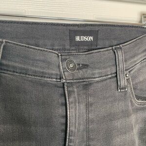Hudson Black Grey Denim Jeans size 32